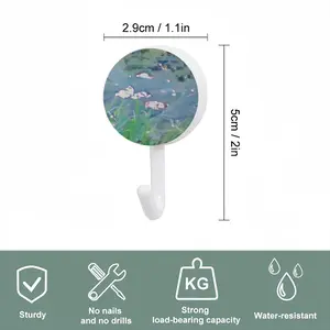 Transparent Circular Plastic Hook