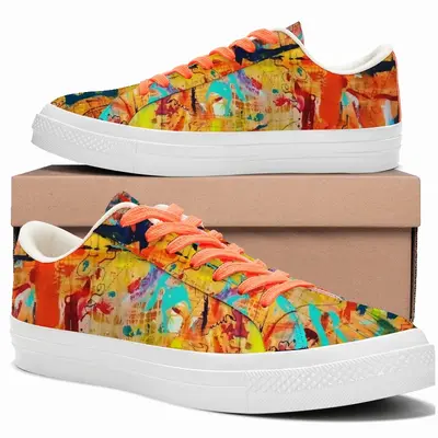 Men Playful Symbiosis Low Top Canvas Shoes