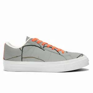 Men Plant Low Top Canvas Shoes