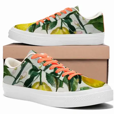 Men Lemon Branch Low Top Canvas Shoes