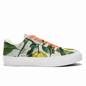 Men Lemon Branch Low Top Canvas Shoes