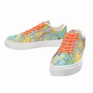 Men Greetings Low Top Canvas Shoes