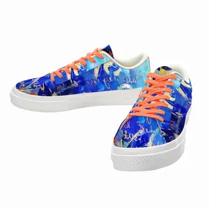 Men Om Low Top Canvas Shoes