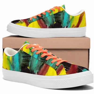 Men Postmodern Human 2 Low Top Canvas Shoes