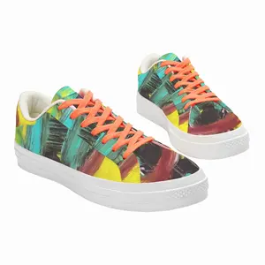 Men Postmodern Human 2 Low Top Canvas Shoes