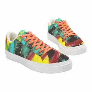 Men Official Poster N°1 Low Top Canvas Shoes