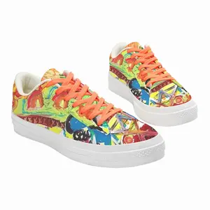 Men Small Tv Show Guernica Low Top Canvas Shoes