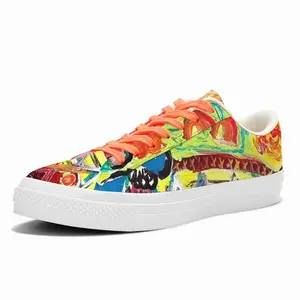 Men Small Tv Show Guernica Low Top Canvas Shoes