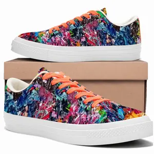 Men Palett Of A Young Painter 2019 Low Top Canvas Shoes