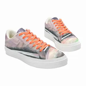 Men Aurora Borealis Low Top Canvas Shoes