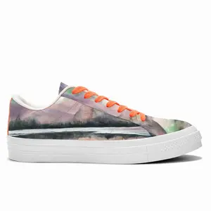 Men Aurora Borealis Low Top Canvas Shoes