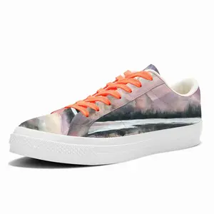 Men Aurora Borealis Low Top Canvas Shoes