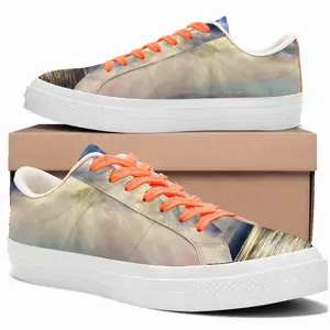 Men Sun Glitter Low Top Canvas Shoes