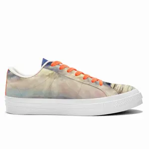 Men Sun Glitter Low Top Canvas Shoes