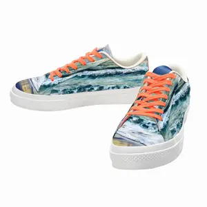 Men Song Of Storms Low Top Canvas Shoes