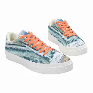 Men Song Of Storms Low Top Canvas Shoes