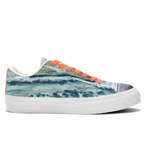 Men Song Of Storms Low Top Canvas Shoes