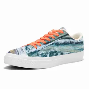 Men Song Of Storms Low Top Canvas Shoes