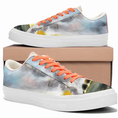 Men Waking Dreaming Low Top Canvas Shoes