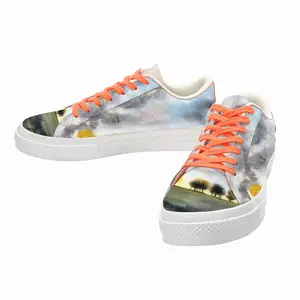 Men Waking Dreaming Low Top Canvas Shoes