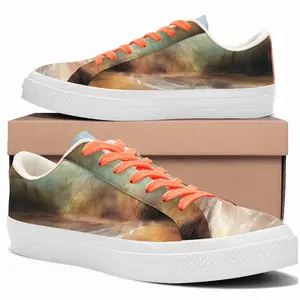 Men The Light Of Joy Low Top Canvas Shoes