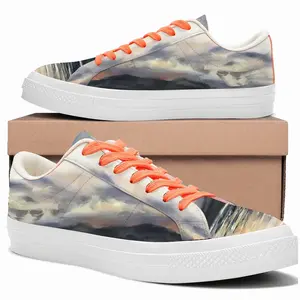 Men Breaking Light Low Top Canvas Shoes