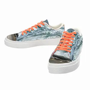 Men Sparkling Sea Low Top Canvas Shoes