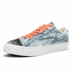 Men Sparkling Sea Low Top Canvas Shoes