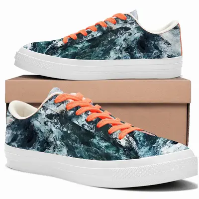 Men Ocean Dance Low Top Canvas Shoes