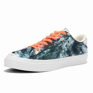 Men Ocean Dance Low Top Canvas Shoes