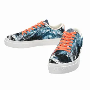 Men Ocean Motion Low Top Canvas Shoes