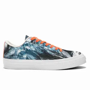 Men Ocean Motion Low Top Canvas Shoes