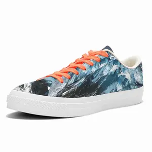 Men Ocean Motion Low Top Canvas Shoes