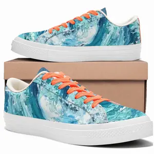 Men Flow Low Top Canvas Shoes