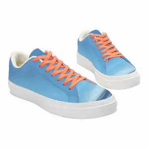 Men Blue Vista Low Top Canvas Shoes