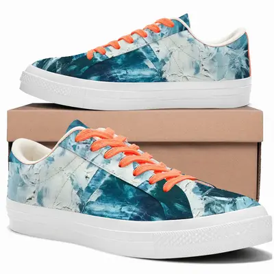 Men Sea Splash Low Top Canvas Shoes