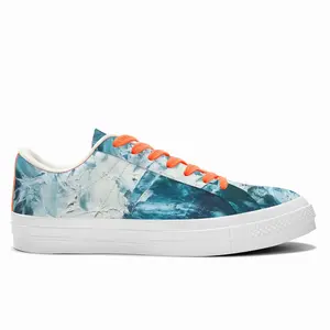 Men Sea Splash Low Top Canvas Shoes