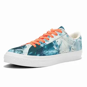 Men Sea Splash Low Top Canvas Shoes