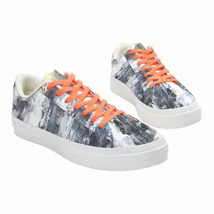 Men Pencil Falls Low Top Canvas Shoes