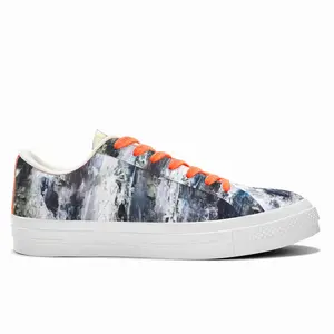 Men Pencil Falls Low Top Canvas Shoes