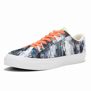 Men Pencil Falls Low Top Canvas Shoes