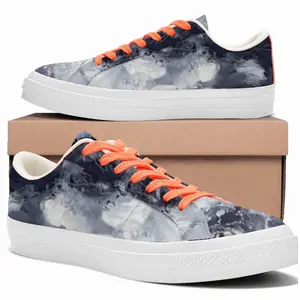 Men Charcoal Sky Low Top Canvas Shoes