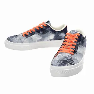 Men Charcoal Sky Low Top Canvas Shoes