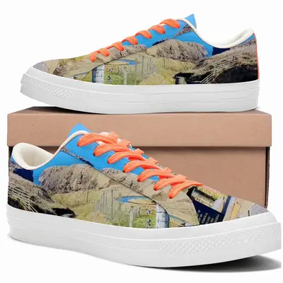 Men Portskerra Low Top Canvas Shoes