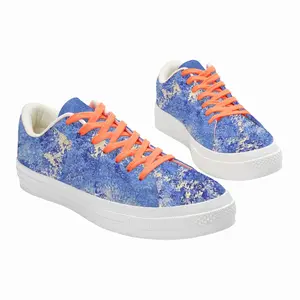 Men Disintegrate Low Top Canvas Shoes