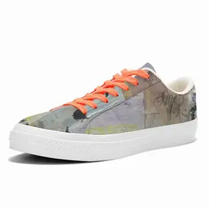 Men Memories In White 3 Low Top Canvas Shoes