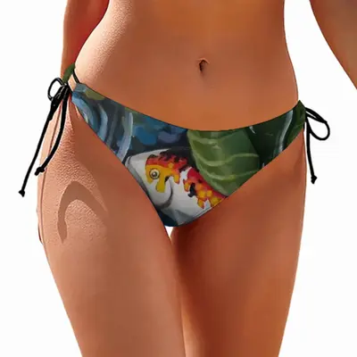 Romance In The Water Bikini Swim Trunks