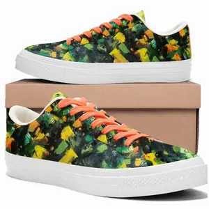 Men Dance Moves I Low Top Canvas Shoes