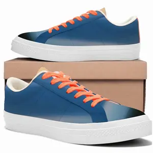 Men Landscape #031 Low Top Canvas Shoes