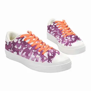 Men Calligraphic Landscape 002 Low Top Canvas Shoes